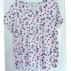 Disney Mickey Mouse Print Tee